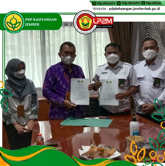 PERUMDA PERKEBUNAN KAHYANGAN JEMBER GANDENG LP2M UNIVERSITAS JEMBER UNTUK MERAIH MATCHING FUND.